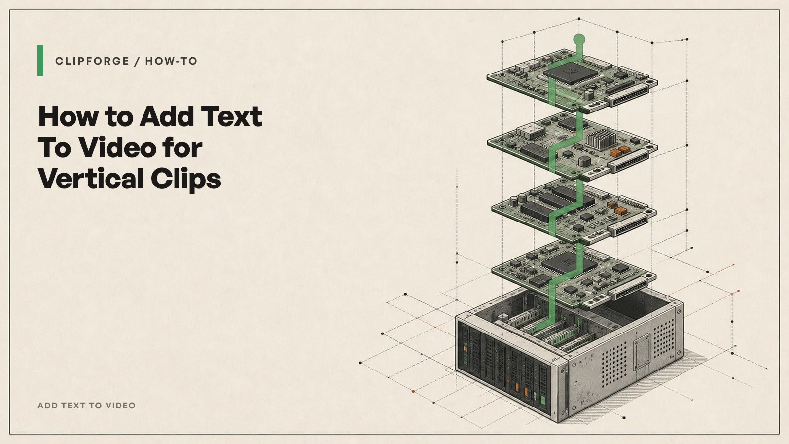 How to Add Text To Video for Vertical Clips