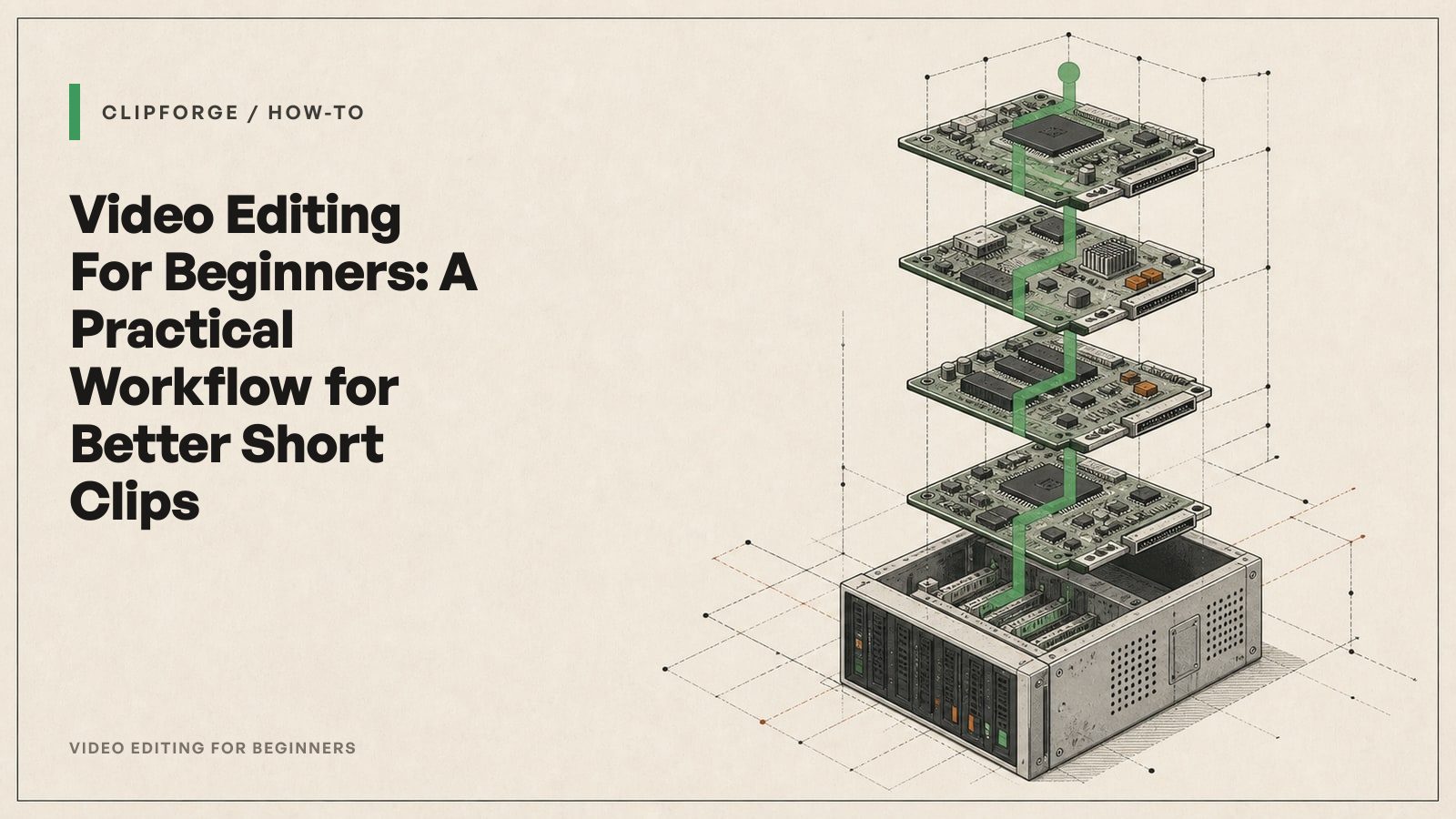 Video Editing For Beginners: A Practical Workflow for Better Short Clips